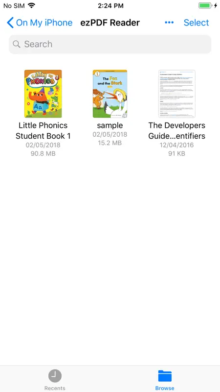 ezPDF Reader screenshot 2 of 10