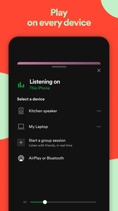 Spotify New Music and Podcasts Screenshot on iOS