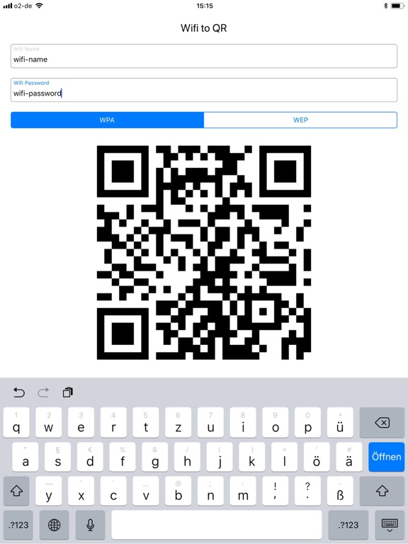 Screenshot #4 pour Wifi to QR