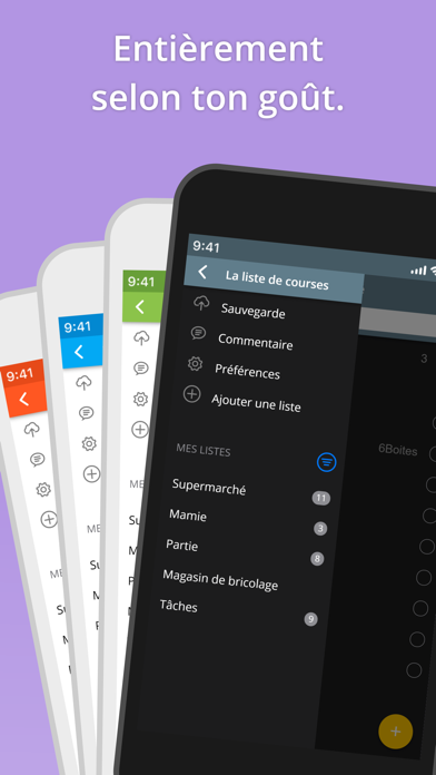 Screenshot #3 pour La liste de courses