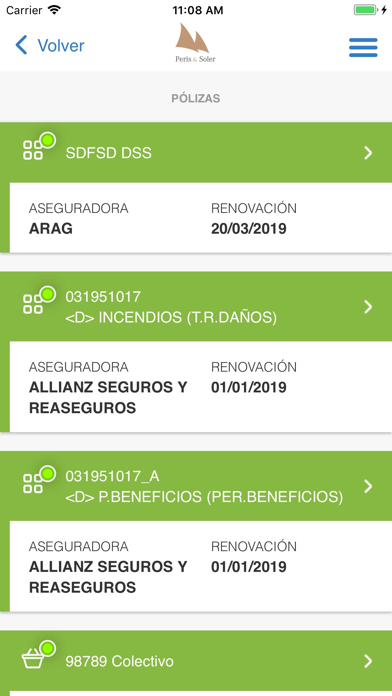 Peris y Soler Seguros Online screenshot 4