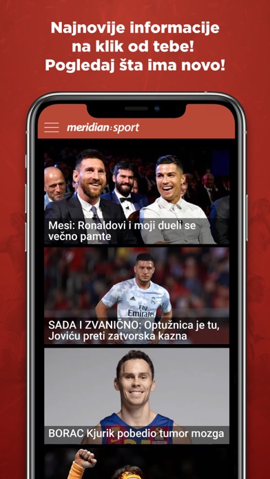 Meridian Sport Srbija Screenshot
