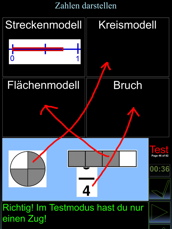 Screenshot #4 pour mathapp LU8 Bruchrechnen