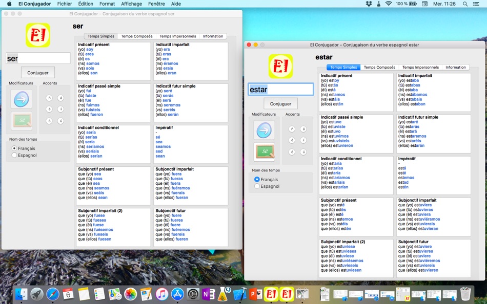 #1. El Conjugador (macOS) 由: Brewalan Le Dru
