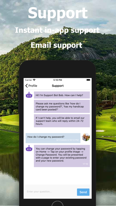 Golf Handicap - Online Golf Screenshot
