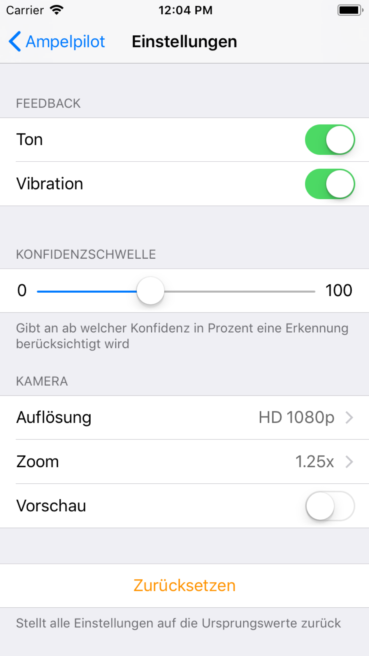 Ampel-Pilot screenshot 4