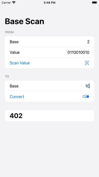 Base Scan Screenshot