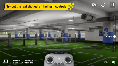 Screenshot #2 pour DJI Virtual Flight