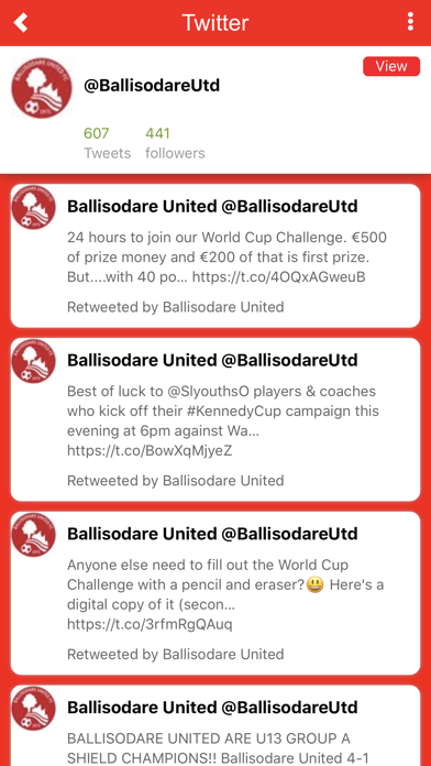 Ballisodare United FC screenshot 4