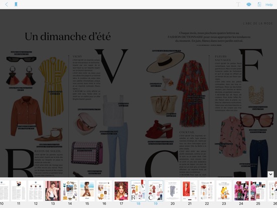 iPad Image of Gael Magazine