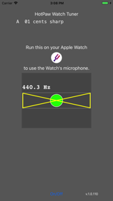 Chromatic Watch Tuner screenshot