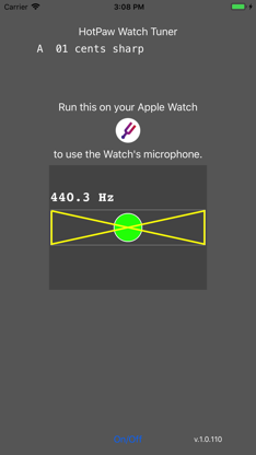 Chromatic Watch Tuner screenshot 1