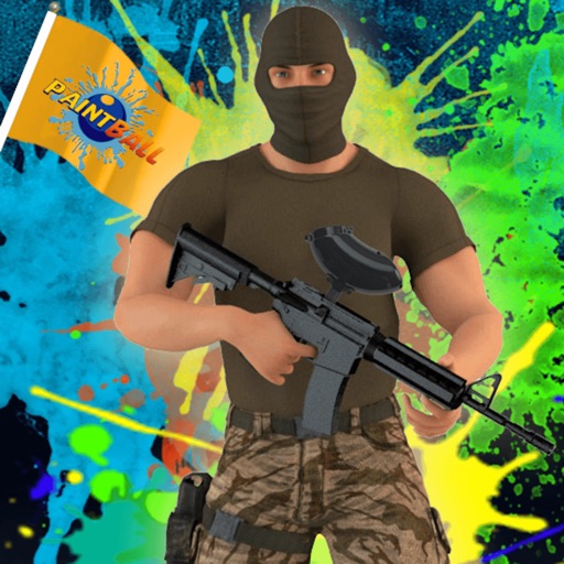 Paintball Battle Royale Arena Icon