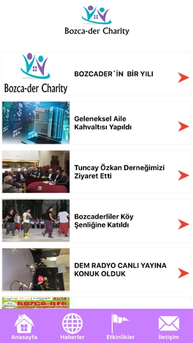 Bozcader Charity screenshot 2