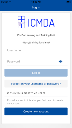 ICMDA Training