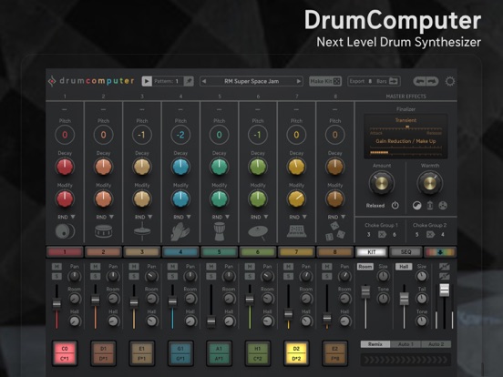 DrumComputer - Synthetic Beats iPad app afbeelding 1