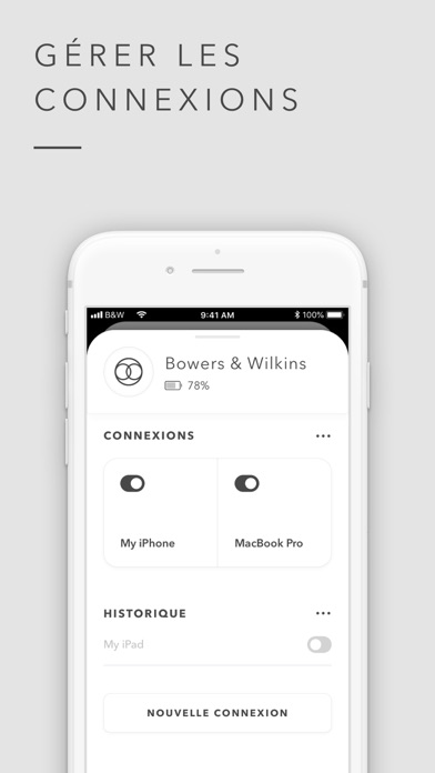 Screenshot #3 pour Bowers & Wilkins Headphones