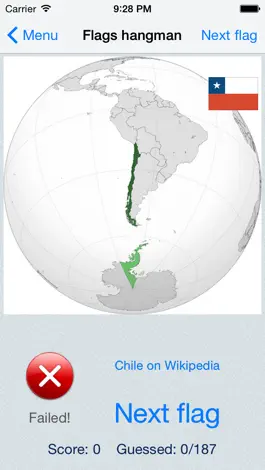 Game screenshot Flags hangman apk