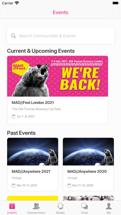 MAD//Events screenshot 2