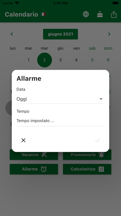 Calendario Italiano 2024 Screenshot