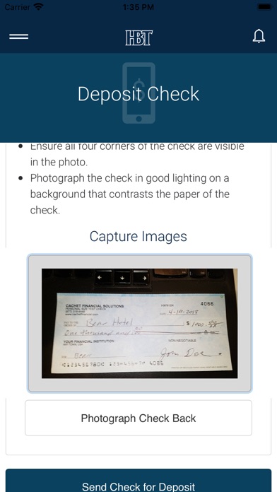 Holladay Bank & Trust Screenshot