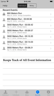 How to cancel & delete stopwatch for track & field 2