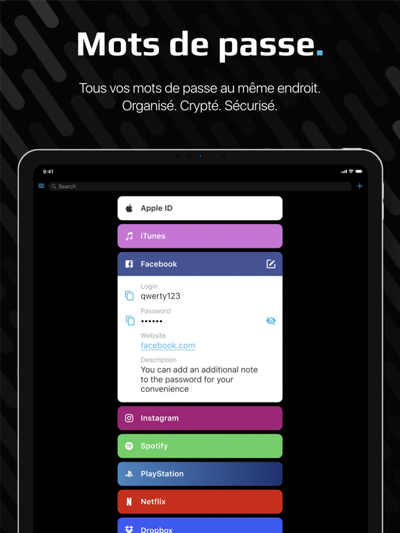 Screenshot #4 pour Secure X- Data Vault & Wallet