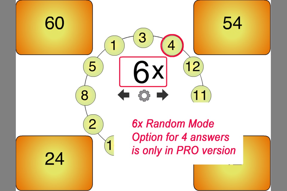 Tom's Times Tables screenshot 3