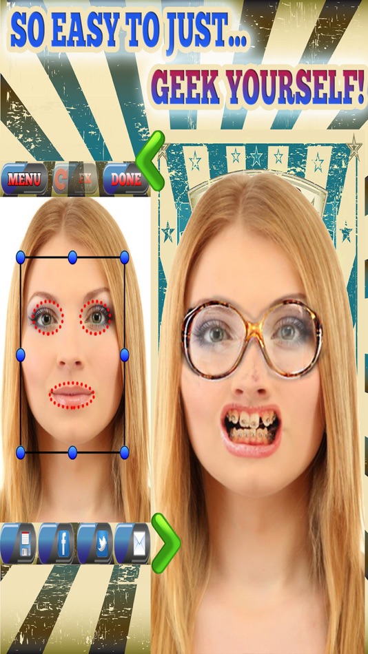 Geek Face Booth Photo FX Maker - 2.1.5 - (iOS)