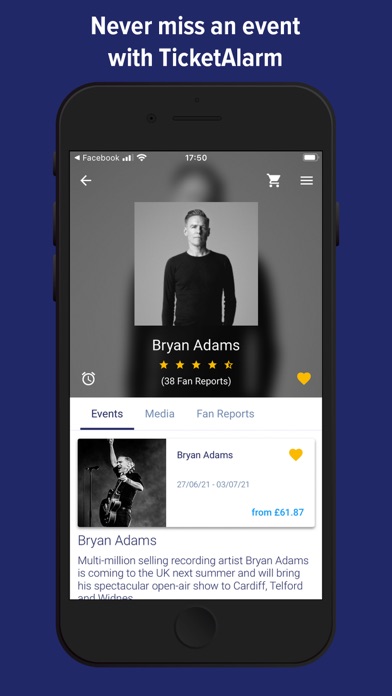 EVENTIM UK | Event Tickets Screenshot