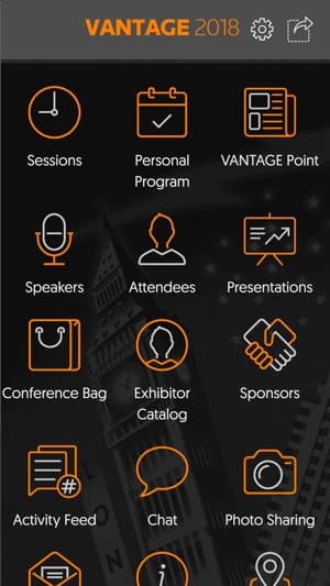 VANTAGE Conferences, TR(圖2)-速報App