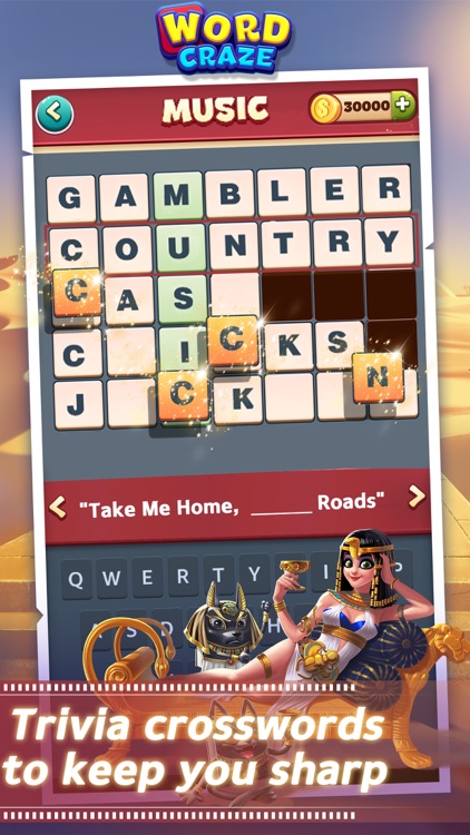 Word Craze - Trivia crosswords