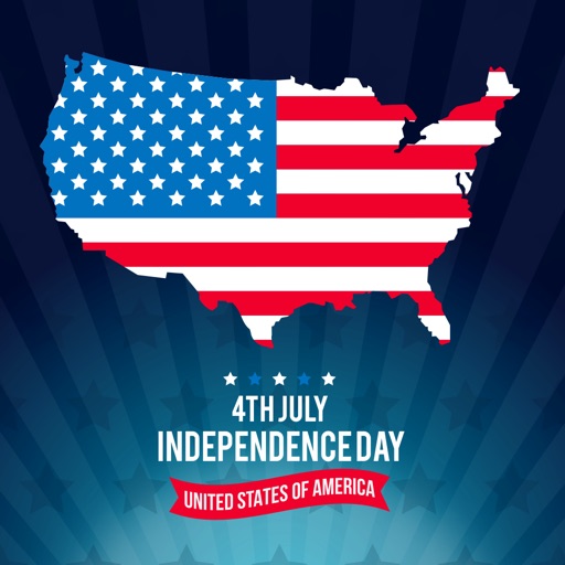 4th of July Independence Day . iOS App