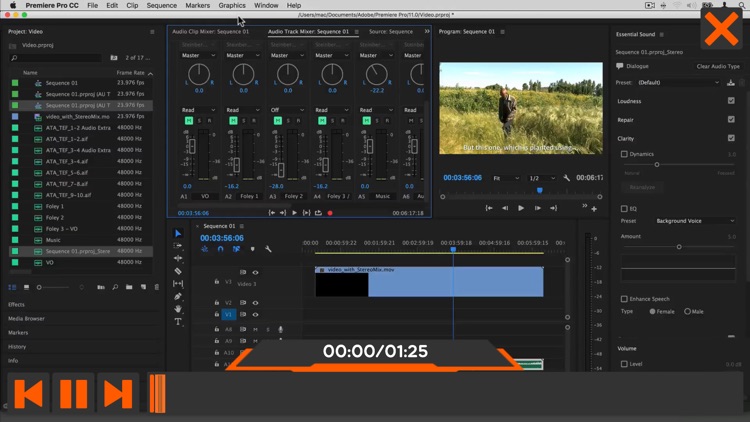 Worksflows Adobe Audition CC screenshot-3