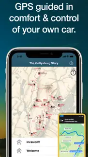 herestory gettysburg auto tour iphone screenshot 3