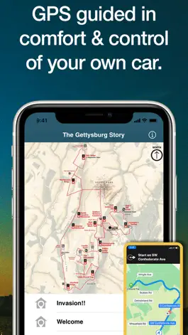 Game screenshot HereStory Gettysburg Auto Tour hack