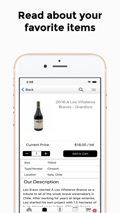 Princeton Corkscrew Wine Shop Screenshot
