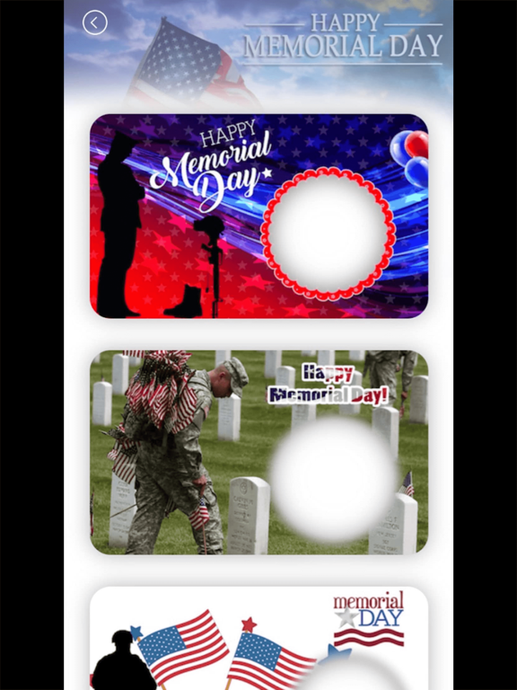 Screenshot #4 pour Memorial Day Photo Frames