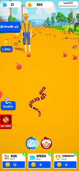 Game screenshot Idle Snake World - Evolution mod apk