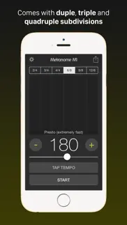 metronome m1 pro iphone screenshot 3