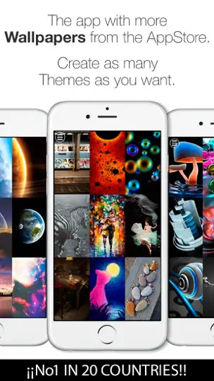 Скриншот Wallpapers HD + Backgrounds на iPhone 1