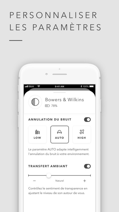 Screenshot #2 pour Bowers & Wilkins Headphones