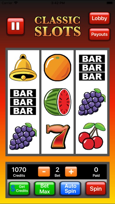 Classic Slots - Slot Machine Screenshot