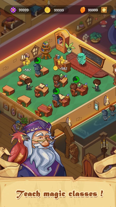 Idle Magic Academy Screenshot