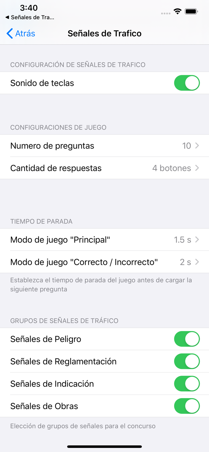 Señales de Trafico de la DGT screenshot 8