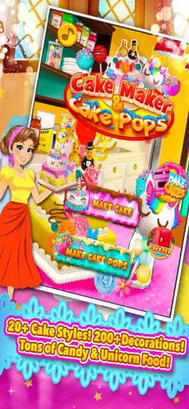 Game screenshot Cake Maker & Cake Pops Cooking mod apk