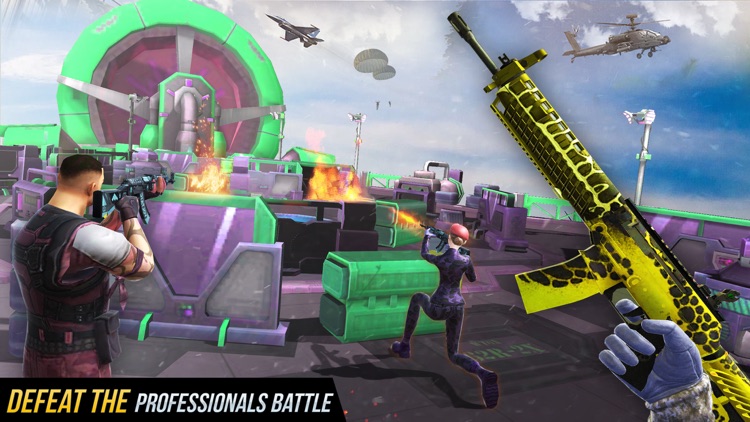 Fire Paint Sniper Hitman screenshot-0