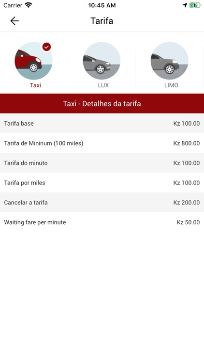 Karrega Serviço de Táxi screenshot-5