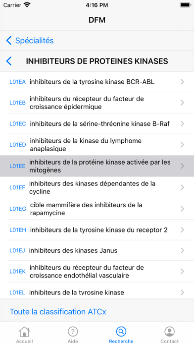 Dictionnaire des Médicaments Screenshot