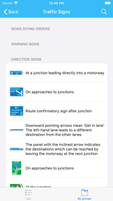 UK Road Signs: Test and Theory screenshot